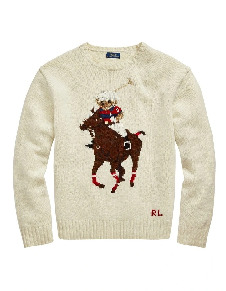 Best deal π₯ Polo Ralph Lauren Polo Bear Embroidered Sweater White π 4 Best deal π₯ Polo Ralph Lauren Polo Bear Embroidered Sweater White π - Image 4