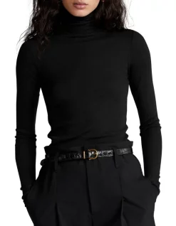 Cheap π€© Polo Ralph Lauren Stretch Ribbed Turtleneck π