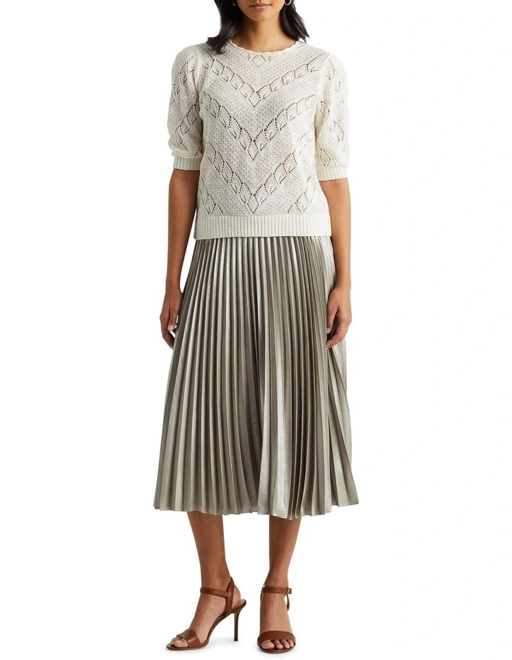 Discount π Lauren Ralph Lauren Chevron Pointelle Linen Sweater β 3 Discount π Lauren Ralph Lauren Chevron Pointelle Linen Sweater β - Image 3