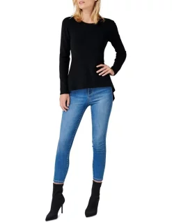 Hot Sale π Forever New Amelia Hanky Hem Knit Jumper Black β 7 Hot Sale π Forever New Amelia Hanky Hem Knit Jumper Black β -Jumpsuits Store unnamed file 1566