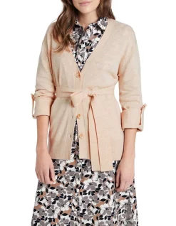 Cheapest π David Lawrence Priya Belted Cardi Macadamia π
