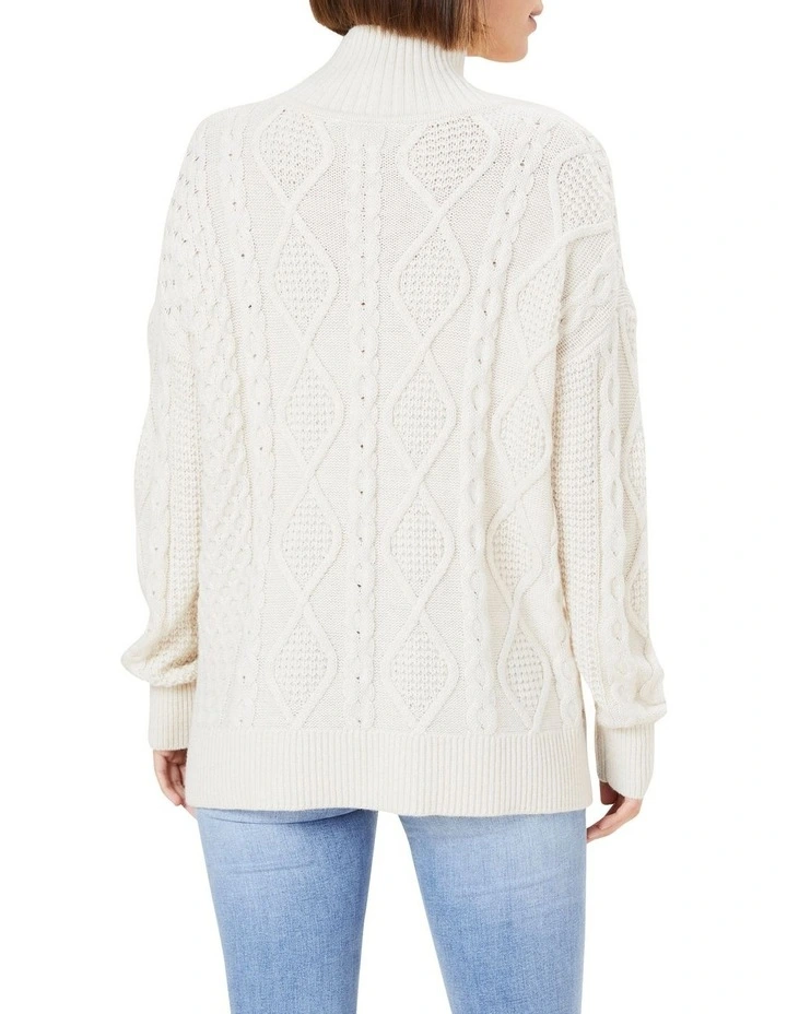 Budget 𧨠French Connection Cable Knit π 3 Budget 𧨠French Connection Cable Knit π - Image 3