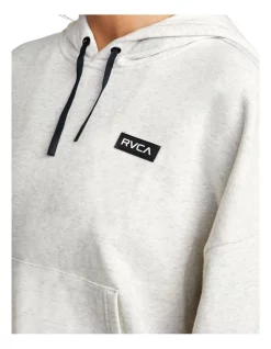 New 🎁 RVCA VA Essential Hoodie In Snow Marle 🎁 -Jumpsuits Store unnamed file 164