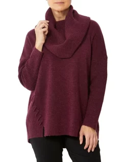 Deals 🥰 PINGPONG Cowl Neck Cosy Pullover 🔔