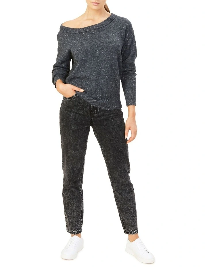 Discount π― French Connection Speckled Off Shoulder Knit β 2 Discount π― French Connection Speckled Off Shoulder Knit β - Image 2