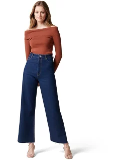 Coupon 👍 Forever New Angeline Bardot Knit Top ⭐ -Jumpsuits Store unnamed file 1709