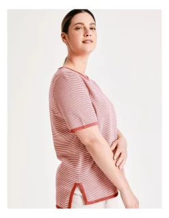 Cheapest π Regatta Short Sleeve Stripe Jumper In Mineral Red/Ivory π 12 Cheapest π Regatta Short Sleeve Stripe Jumper In Mineral Red/Ivory π -Jumpsuits Store unnamed file 1718