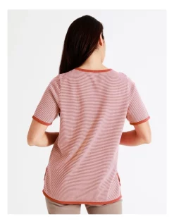 Cheap π Regatta Short Sleeve Stripe Jumper In Mineral Red/Ivory π 12 Cheap π Regatta Short Sleeve Stripe Jumper In Mineral Red/Ivory π -Jumpsuits Store unnamed file 1725