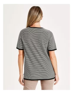 Wholesale ❤️ Regatta Short Sleeve Stripe Jumper In Black/Ivory ✔️ 11 Wholesale ❤️ Regatta Short Sleeve Stripe Jumper In Black/Ivory ✔️ -Jumpsuits Store unnamed file 1731