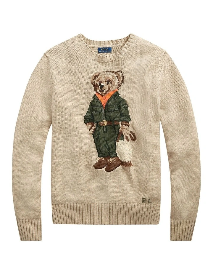 Top 10 π₯° Polo Ralph Lauren Jumpsuit Polo Bear Cotton-Blend Sweater In Beige β 4 Top 10 π₯° Polo Ralph Lauren Jumpsuit Polo Bear Cotton-Blend Sweater In Beige β - Image 4