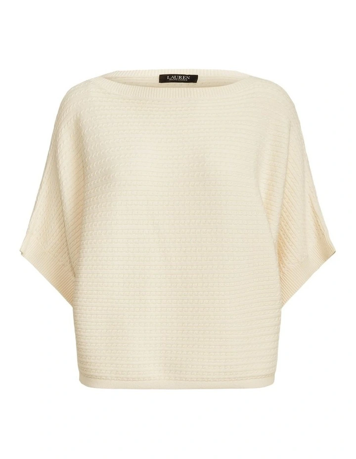 Brand new π Lauren Ralph Lauren Cable-Knit Cotton-Blend Sweater In Cream β 4 Brand new π Lauren Ralph Lauren Cable-Knit Cotton-Blend Sweater In Cream β - Image 4