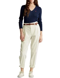 New 🔥 Polo Ralph Lauren Cable-Knit V-Neck Sweater 🔥 -Jumpsuits Store unnamed file 1761