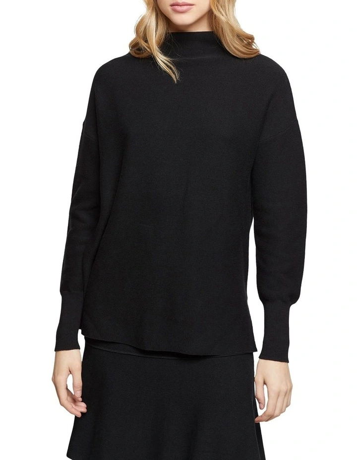 Budget π Oxford Paula Funnel Neck Knit Black π― 1 Budget π Oxford Paula Funnel Neck Knit Black π―