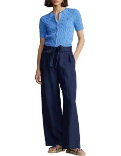 Brand new ⌛ Polo Ralph Lauren Cable-Knit Elbow-Sleeve Cotton Cardigan In Blue ⭐ 6 Brand new ⌛ Polo Ralph Lauren Cable-Knit Elbow-Sleeve Cotton Cardigan In Blue ⭐ -Jumpsuits Store unnamed file 1783