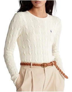 Promo π Polo Ralph Lauren Slim Fit Cable-Knit Sweater π₯°