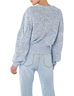 Cheap π Skin And Threads Cotton Linen Melange Knit In Blue Marle π 5 Cheap π Skin And Threads Cotton Linen Melange Knit In Blue Marle π -Jumpsuits Store unnamed file 1803