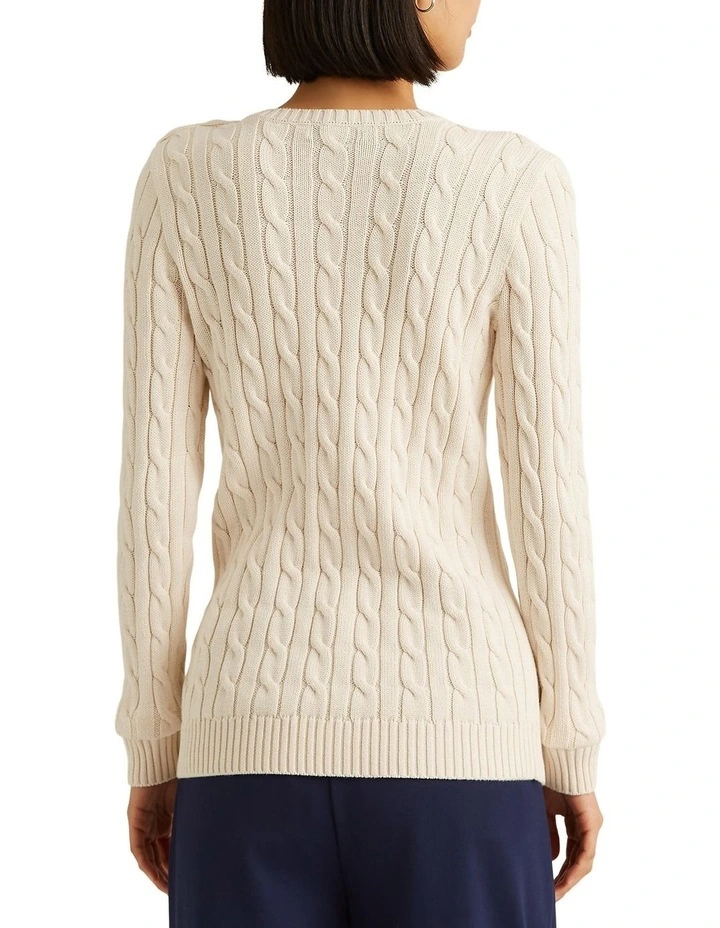Top 10 π Lauren Ralph Lauren Button-Trim Cable-Knit Sweater In Cream π 2 Top 10 π Lauren Ralph Lauren Button-Trim Cable-Knit Sweater In Cream π - Image 2