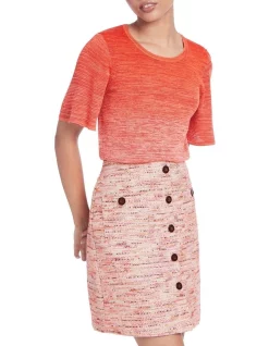 Discount π Marcs Paradise Knit Top Goldfish π§¨