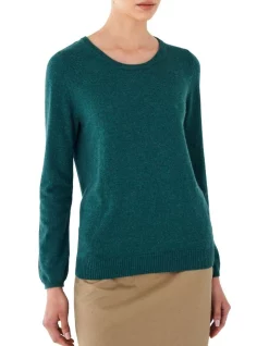 Outlet π Skin And Threads Cashmere Boyfriend Sweater In Green β