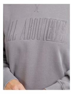 Flash Sale 🤩 All About Eve Old Favourite Crew Sweater In Grey 🎁 -Jumpsuits Store unnamed file 186