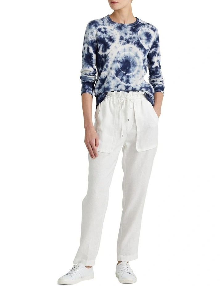 Cheap π Lauren Ralph Lauren Tie-Dye Combed Cotton Sweater In Blue/White β 3 Cheap π Lauren Ralph Lauren Tie-Dye Combed Cotton Sweater In Blue/White β - Image 3