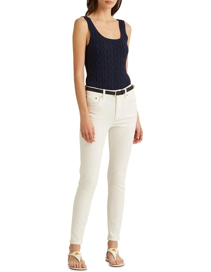 Best Pirce β Lauren Ralph Lauren Cable-Knit Sleeveless Sweater In Navy π 3 Best Pirce β Lauren Ralph Lauren Cable-Knit Sleeveless Sweater In Navy π - Image 3