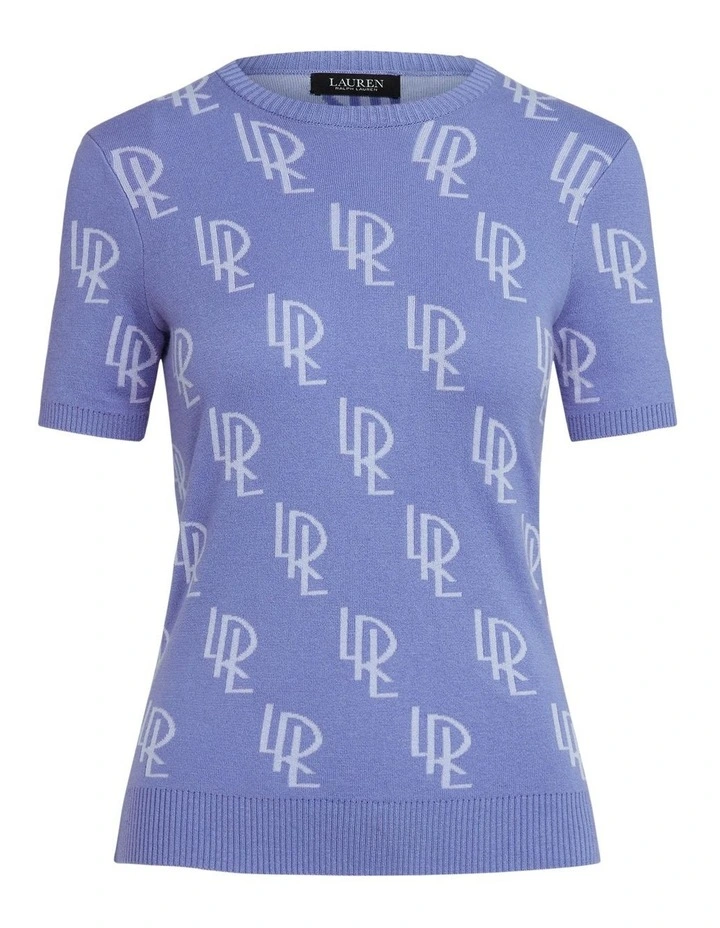 Cheapest π Lauren Ralph Lauren Logo Double-Knit Jacquard Sweater In Blue π₯ 4 Cheapest π Lauren Ralph Lauren Logo Double-Knit Jacquard Sweater In Blue π₯ - Image 4