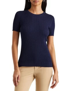 Deals 🔥 Lauren Ralph Lauren Cable-Knit Crewneck Sweater 🤩