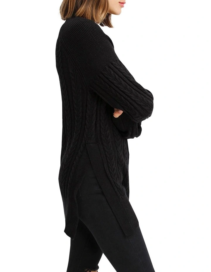 Top 10 𧨠Belle & Bloom At Last Cable Knit Jumper With Slit 𧨠2 Top 10 𧨠Belle & Bloom At Last Cable Knit Jumper With Slit 𧨠- Image 2