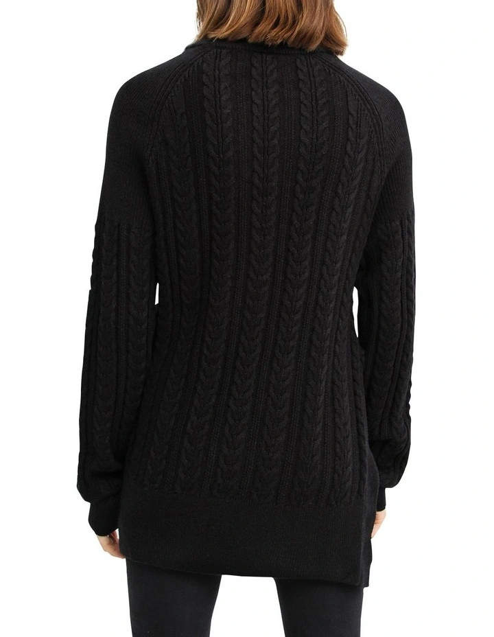 Top 10 𧨠Belle & Bloom At Last Cable Knit Jumper With Slit 𧨠3 Top 10 𧨠Belle & Bloom At Last Cable Knit Jumper With Slit 𧨠- Image 3