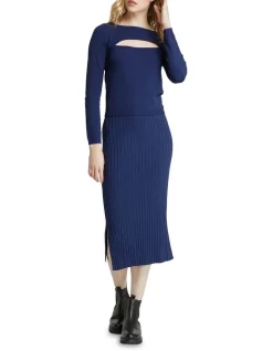 Best Pirce π Oxford Turia Cut Out Knit Blue π 11 Best Pirce π Oxford Turia Cut Out Knit Blue π -Jumpsuits Store unnamed file 1921