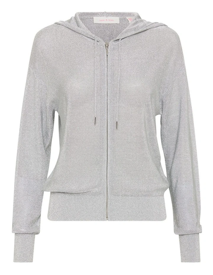 Wholesale ❤️ Sass & Bide Bewitched Metallic Hoodie In Silver ⭐ 7 Wholesale ❤️ Sass & Bide Bewitched Metallic Hoodie In Silver ⭐ - Image 7