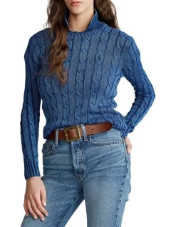 Budget 𧨠Polo Ralph Lauren Cable-Knit Cotton Sweater π₯