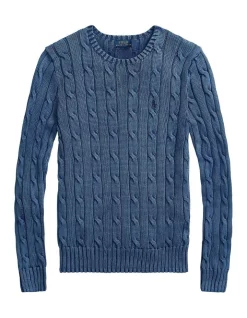 Budget 🧨 Polo Ralph Lauren Cable-Knit Cotton Sweater 🔥 -Jumpsuits Store unnamed file 1943