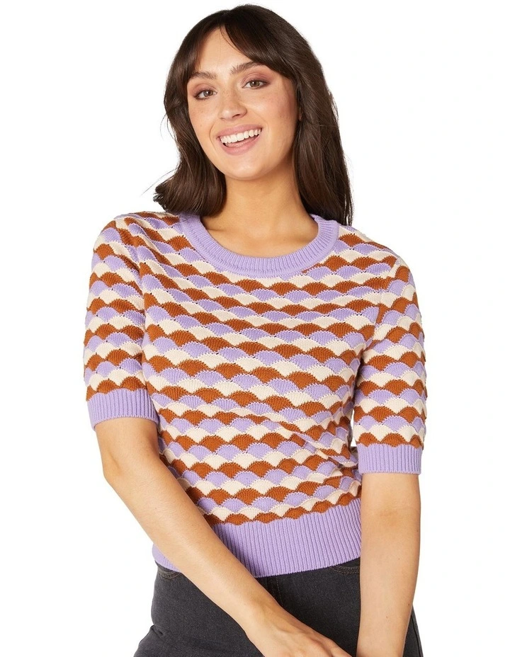 Cheap π Princess Highway Scalloped Knit Cropped Top Lilac β¨ 1 Cheap π Princess Highway Scalloped Knit Cropped Top Lilac β¨