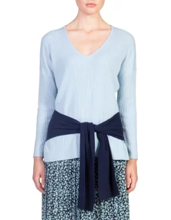 Best Pirce π₯ Skin And Threads Tie Hem Sweater β¨