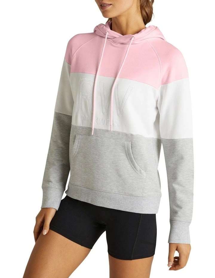 Cheap ๐ Rockwear Block Hoodie In Multi ๐ 2 Cheap ๐ Rockwear Block Hoodie In Multi ๐ - Image 2