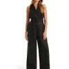 Flash Sale 😀 Forever New Rhiannon Linen Jumpsuit In Black 🔥