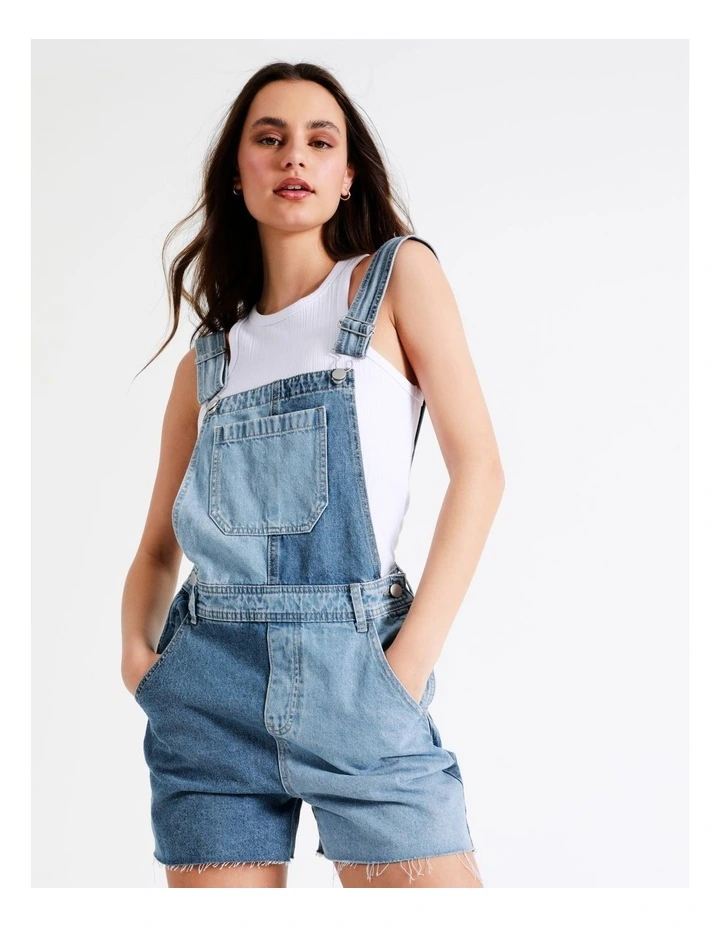 Buy π₯° Miss Shop Recycled Blend Patchwork Short Dungaree In Blue π 1 Buy π₯° Miss Shop Recycled Blend Patchwork Short Dungaree In Blue π