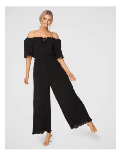 Flash Sale 🤩 Pilgrim Cherry Jumpsuit In Black 🎉