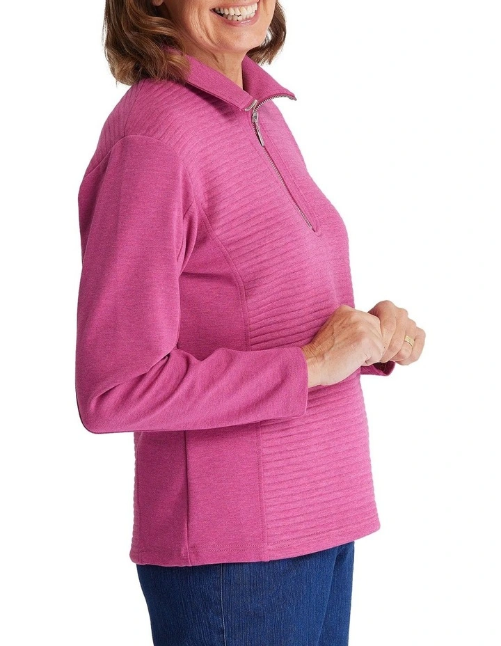 Coupon β¨ Black Pepper Trentwood Half Zip Top Framboise Marle π― 3 Coupon β¨ Black Pepper Trentwood Half Zip Top Framboise Marle π― - Image 3