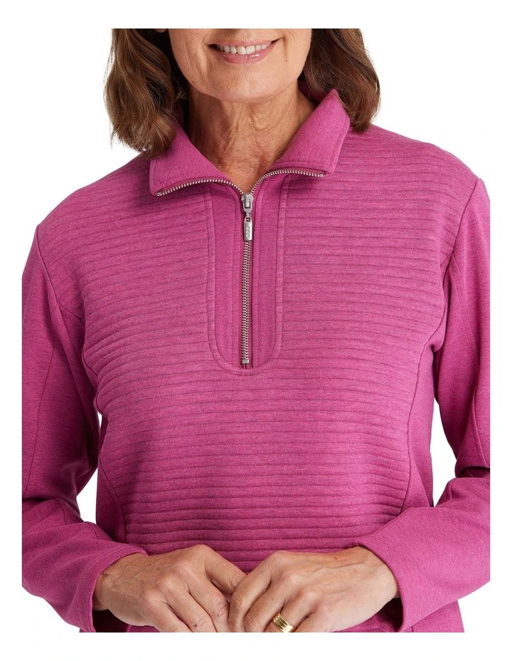 Coupon β¨ Black Pepper Trentwood Half Zip Top Framboise Marle π― 4 Coupon β¨ Black Pepper Trentwood Half Zip Top Framboise Marle π― - Image 4