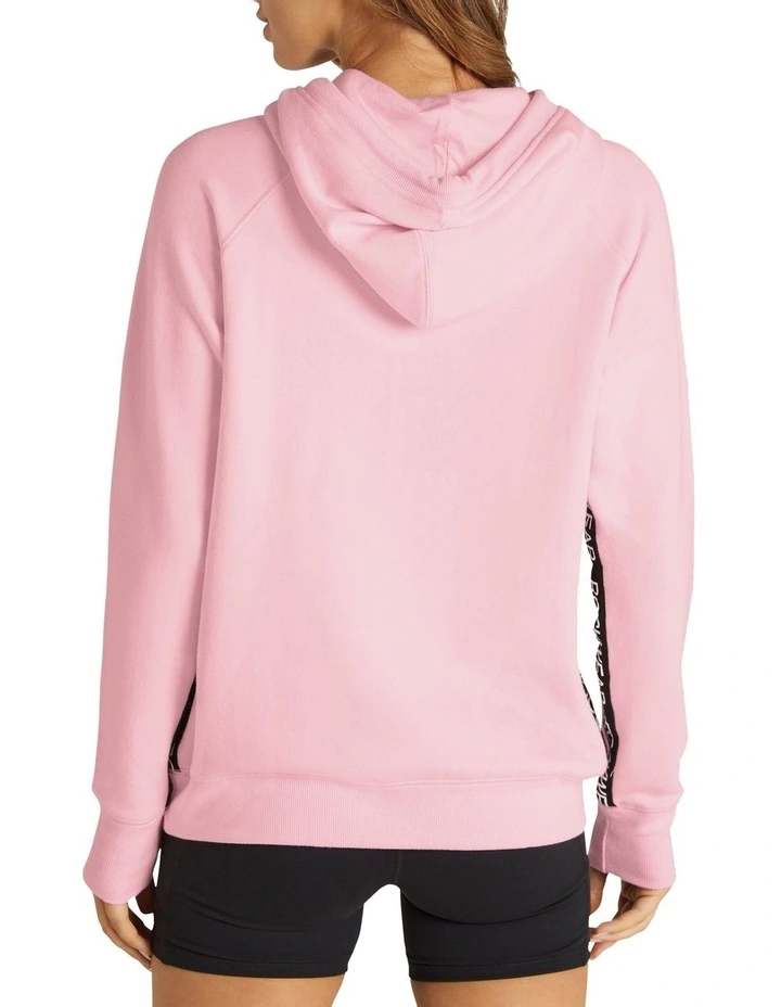 Best Sale ⭐ Rockwear Side Logo Tape Hoodie In Pink ✨ 3 Best Sale ⭐ Rockwear Side Logo Tape Hoodie In Pink ✨ - Image 3