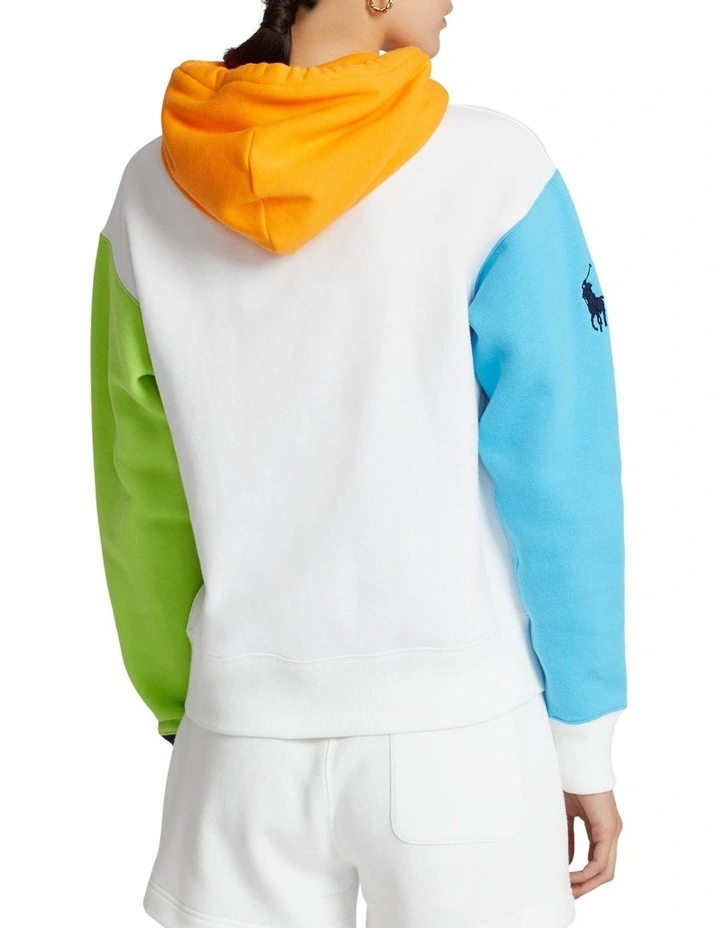 Best Sale ❤️ Polo Ralph Lauren Australian Open Fleece Hoodie In White ✨ 2 Best Sale ❤️ Polo Ralph Lauren Australian Open Fleece Hoodie In White ✨ - Image 2