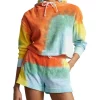 Best deal 🌟 Polo Ralph Lauren Tie-Dye Cropped Hoodie In Multi 🔥