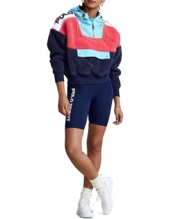 Budget ❤️ Polo Ralph Lauren Polo Sport Hybrid Quarter-Zip Hoodie In Multi 🧨 -Jumpsuits Store unnamed file 286