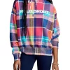 Cheap ✔️ Polo Ralph Lauren Polo Sport Plaid French Terry Hoodie In Multi 🥰
