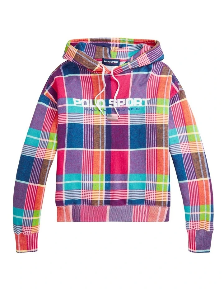 Cheap βοΈ Polo Ralph Lauren Polo Sport Plaid French Terry Hoodie In Multi π₯° 4 Cheap βοΈ Polo Ralph Lauren Polo Sport Plaid French Terry Hoodie In Multi π₯° - Image 4