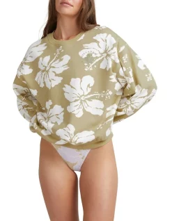 Coupon 🤩 Billabong Hampton Crew Sweater Hemp 😀