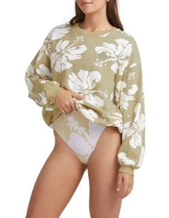 Coupon 🤩 Billabong Hampton Crew Sweater Hemp 😀 -Jumpsuits Store unnamed file 294